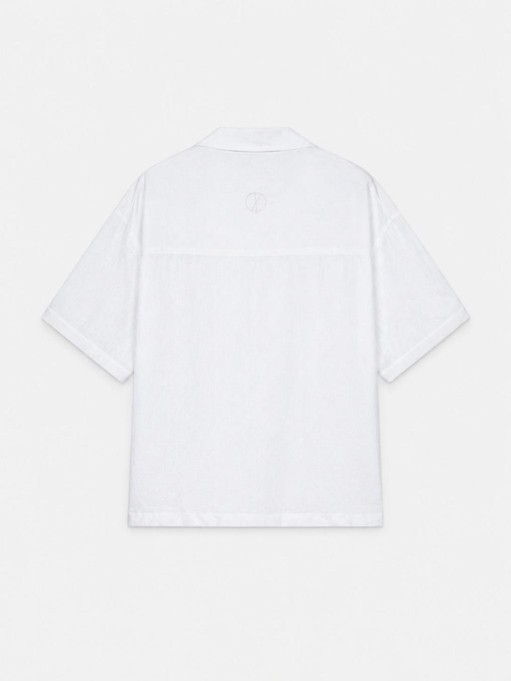 Linen Short-Sleeved Shirt